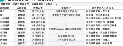 11三會委員重複提名 涉18參選人 有委員稱不知規定 選舉處：399人全夠有效提名