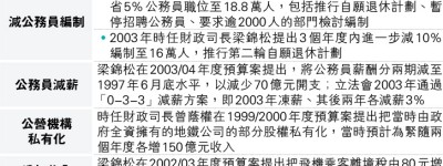 政府收入10年增三成 支出翻倍 學者倡參考2000年代應對財赤 縮公僕編制改基建優次