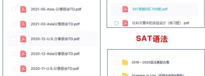 2022年8月亚太「SAT真题和答案解析」新鲜出炉，免费下载领取！