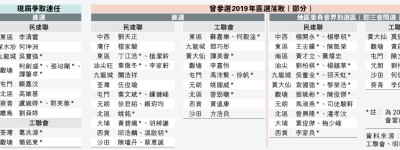 分別122及46人選區會 上屆敗將佔66％及48％ 民建聯盼建制公平比併 工聯：不協調