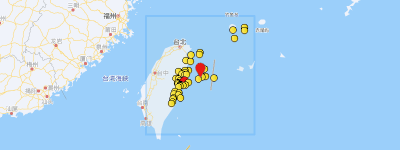 台湾花莲县海域发生4.2级地震，震源深度10公里