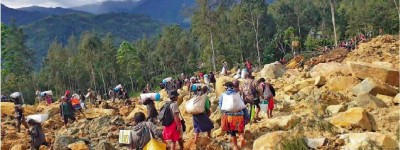 巴布亞新幾內亞山泥傾瀉 恐釀逾300死