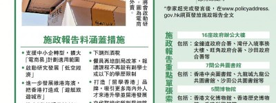 特首明宣讀施政報告 聚焦「拚經濟」「惠民生」